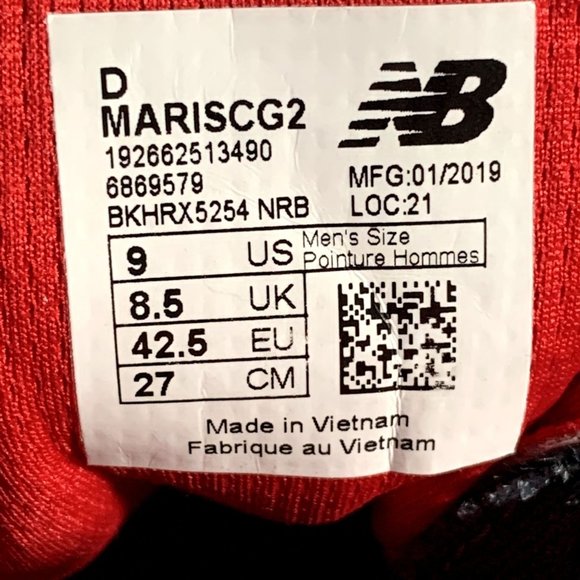 New Balance Fresh Foam Arishi v2 Mens 9 Gray Red Running Shoes MARISCG2 - Picture 8 of 12